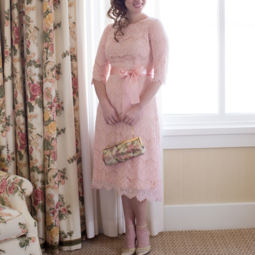 Pink Lace dress
